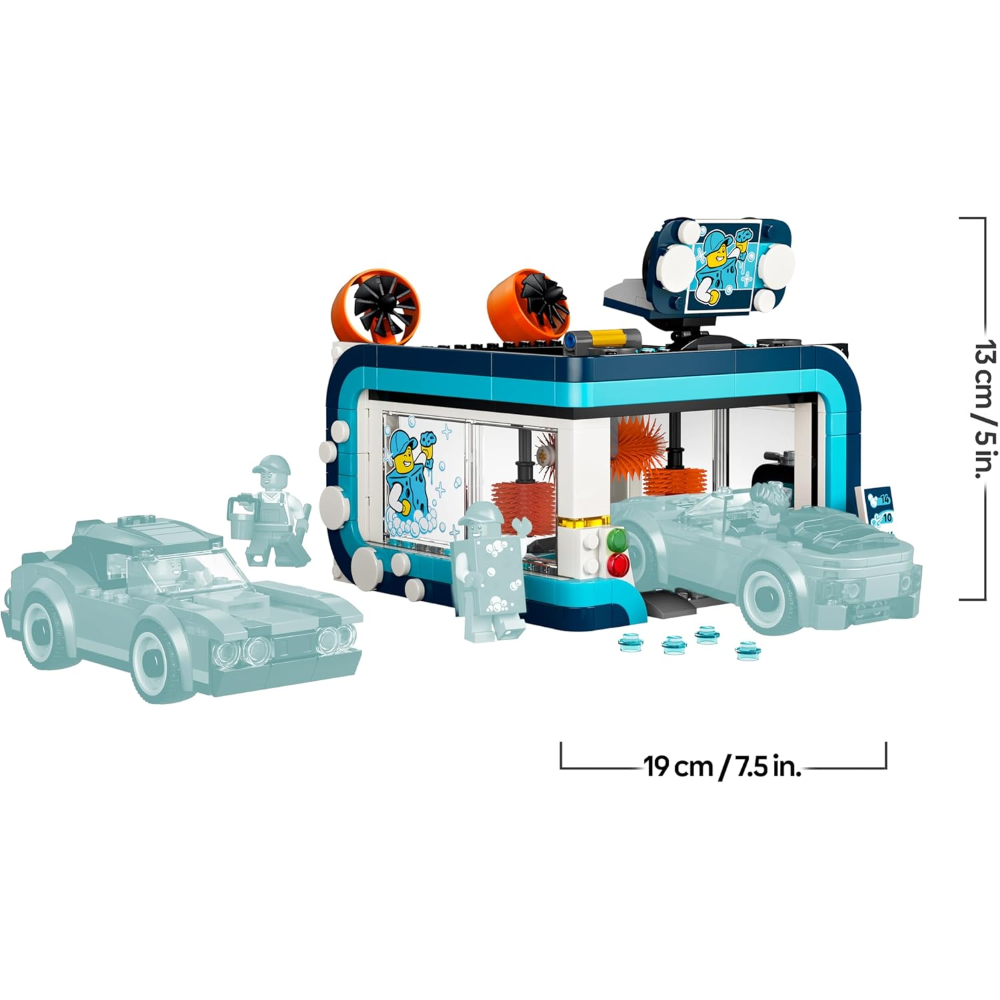 LEGO CITY - Autolavaggio drive-in 60497 