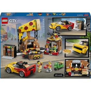 LEGO CITY - Centro di consegna pizze con veicoli 60496