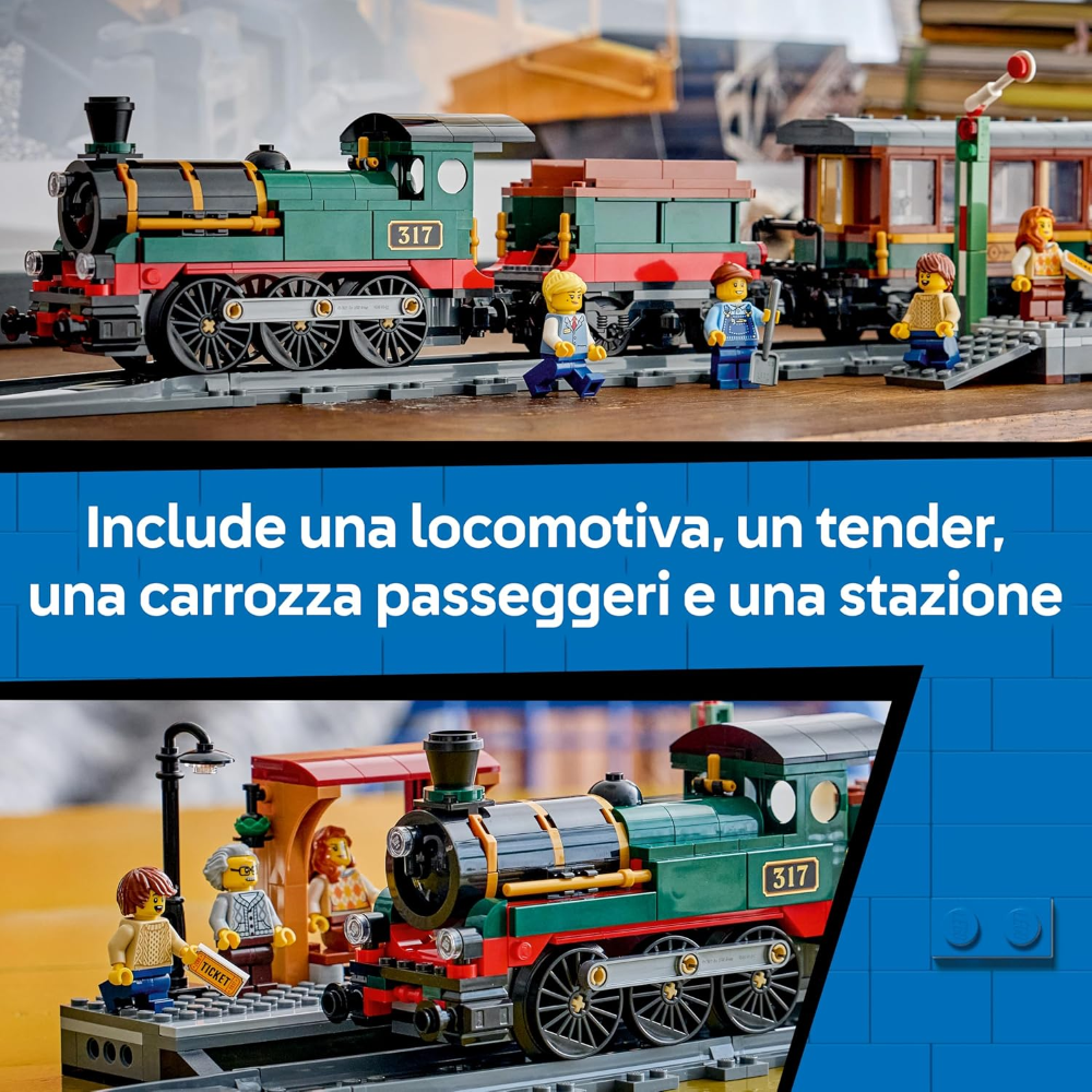 LEGO CITY - Treno a vapore vintage 60511