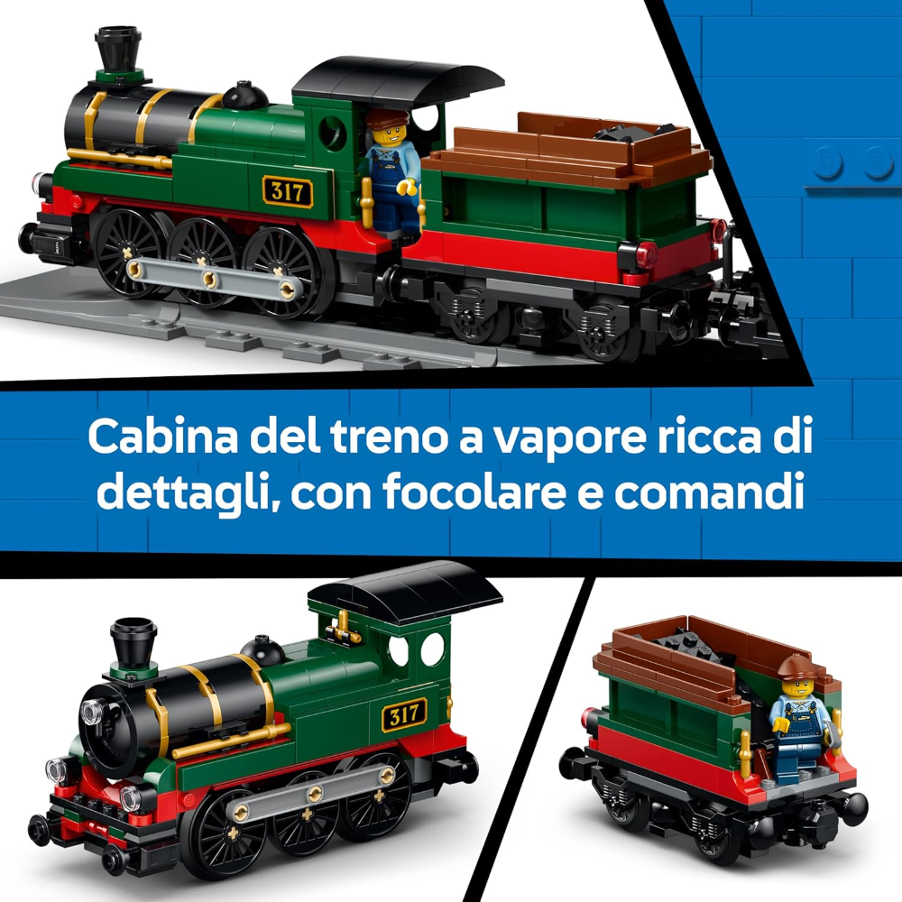 LEGO CITY - Treno a vapore vintage 60511