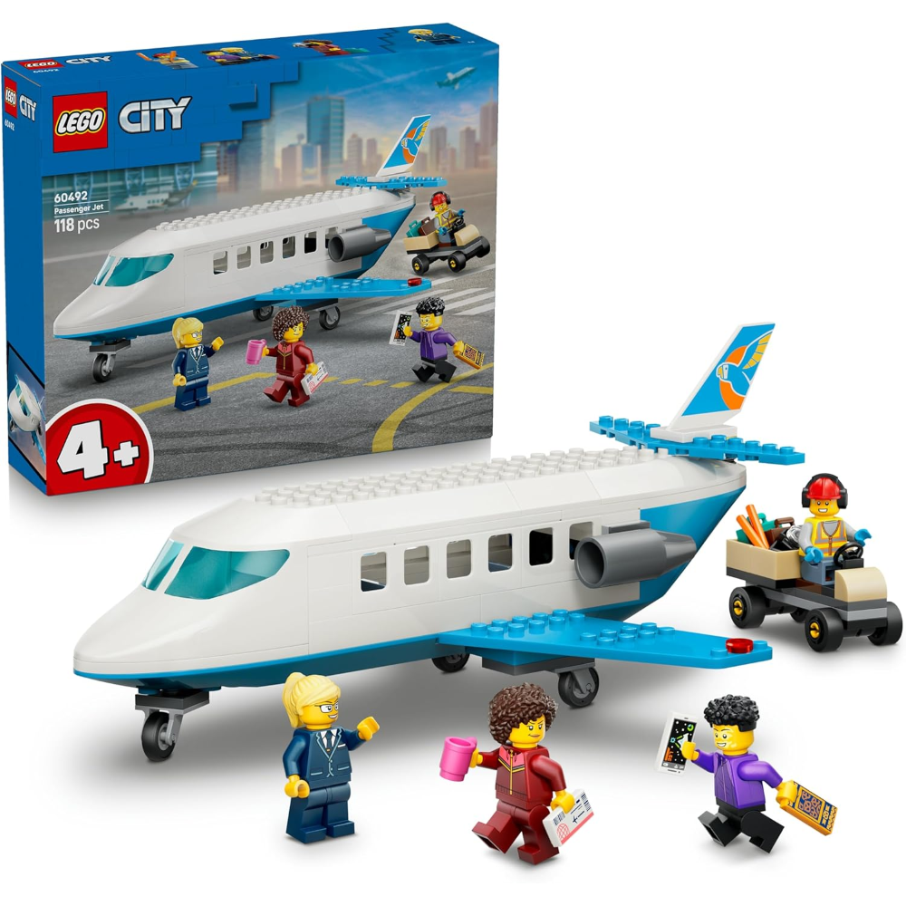 LEGO CITY - Jet passeggeri 60492 