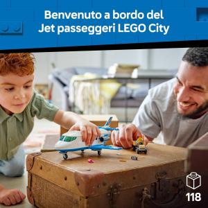 LEGO CITY - Jet passeggeri 60492 