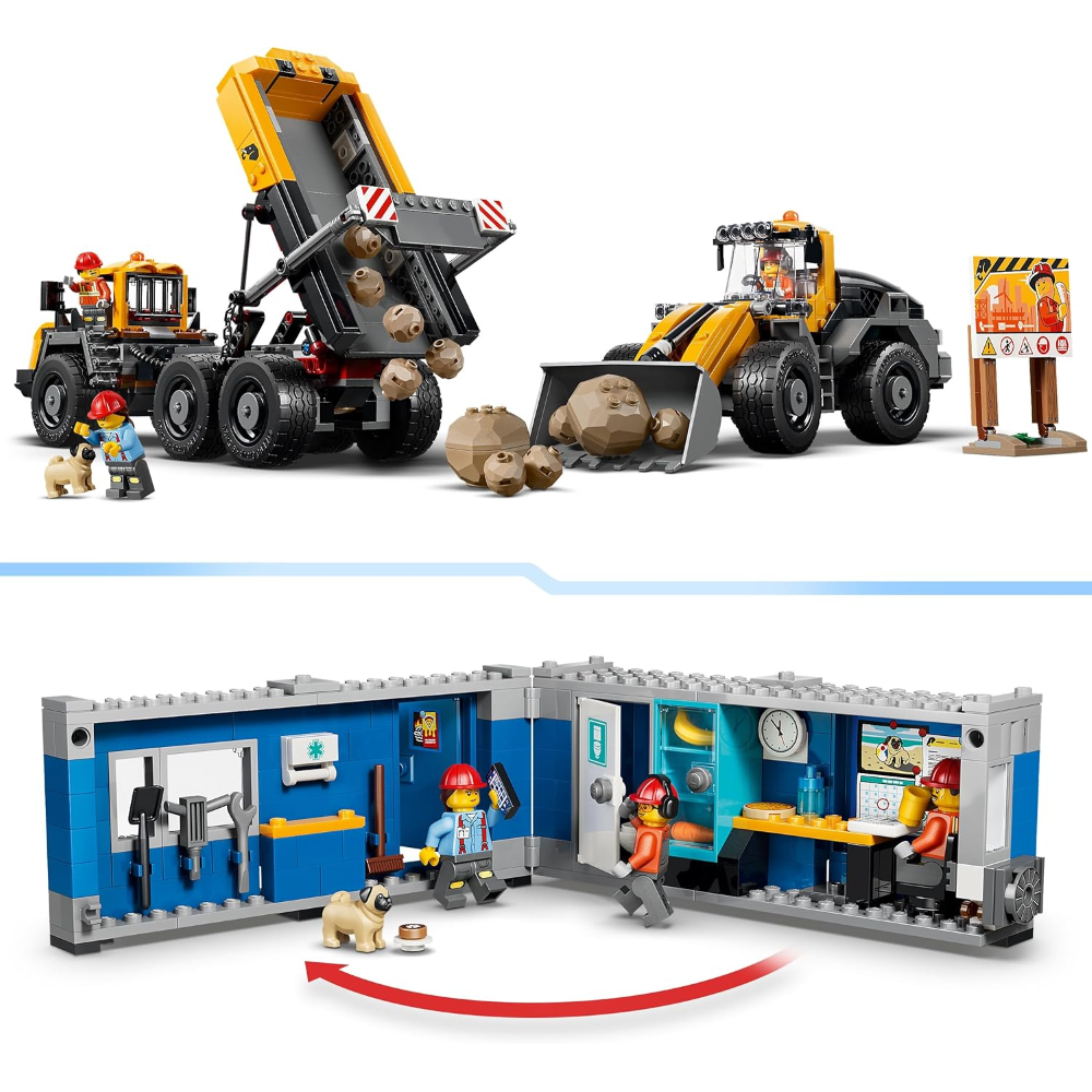 LEGO CITY - Camion ribaltabile e pala caricatrice 60494