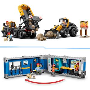 LEGO CITY - Camion ribaltabile e pala caricatrice 60494