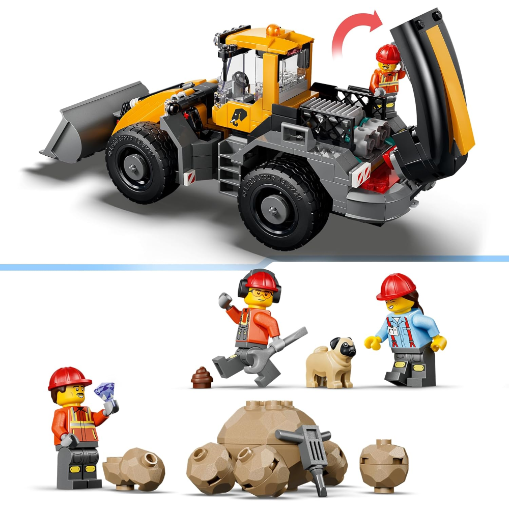 LEGO CITY - Camion ribaltabile e pala caricatrice 60494