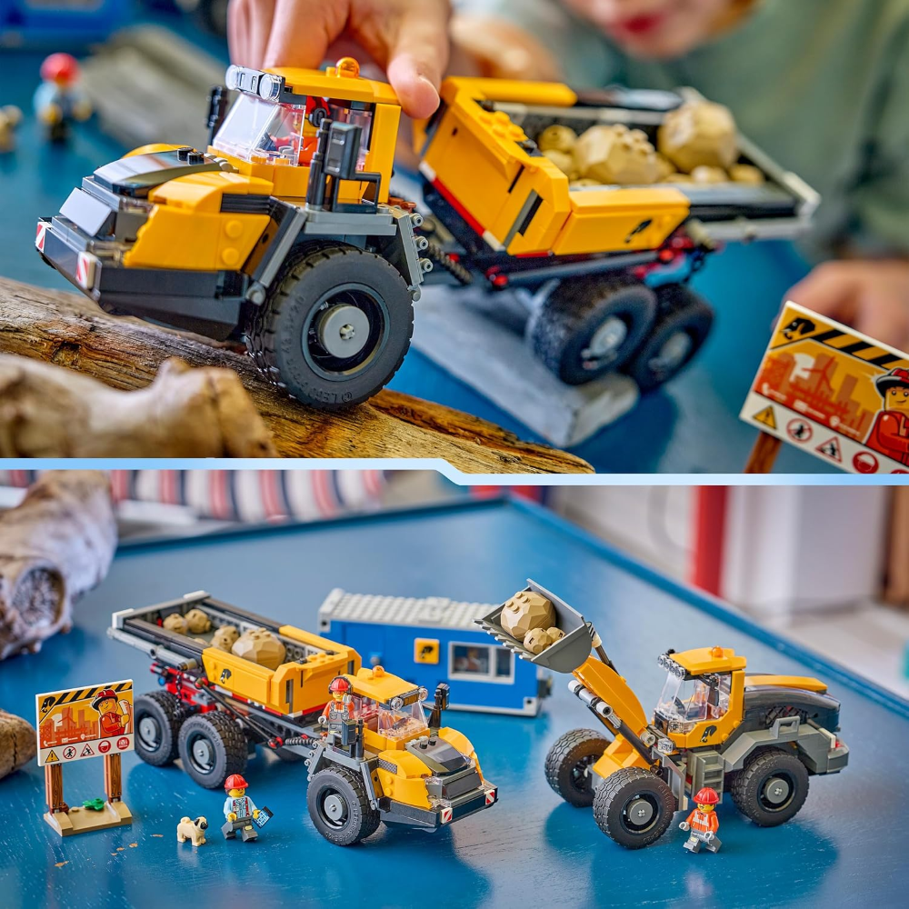 LEGO CITY - Camion ribaltabile e pala caricatrice 60494