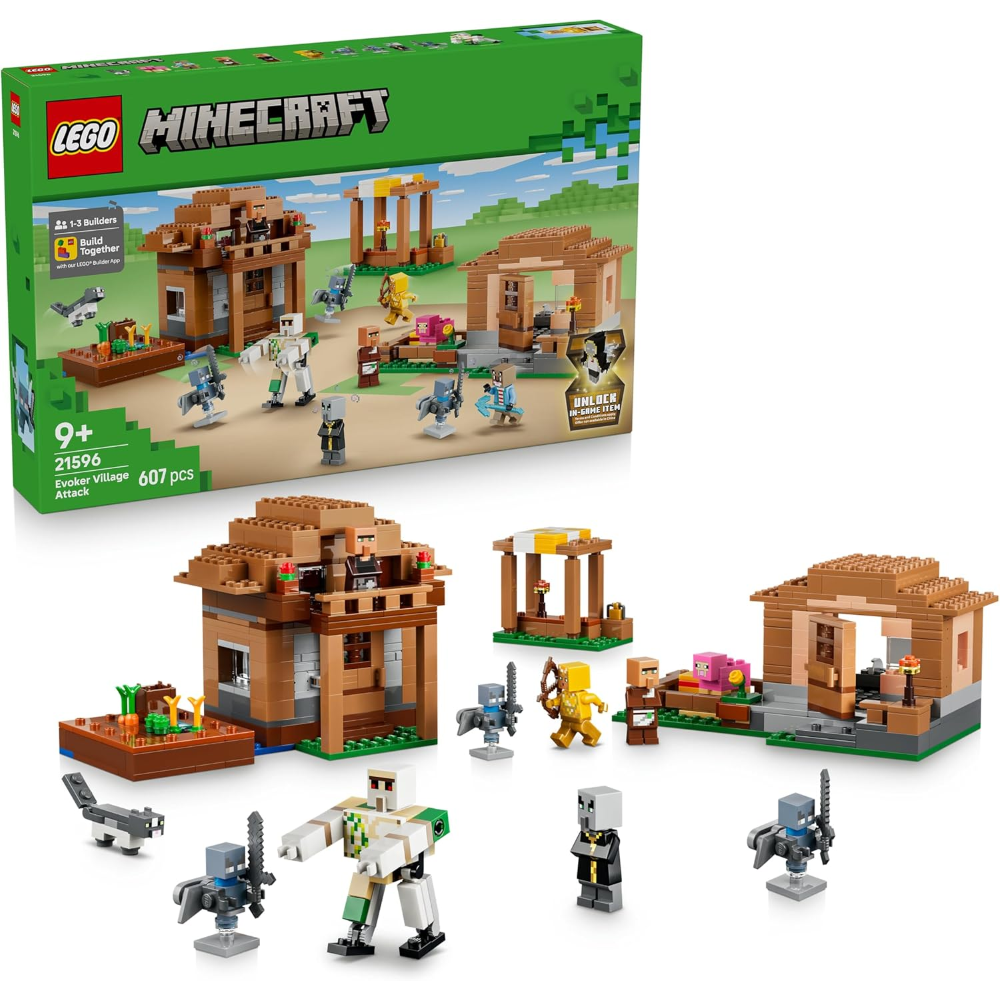 LEGO MINECRAFT - Attacco al villaggio dell'Evoker 21596