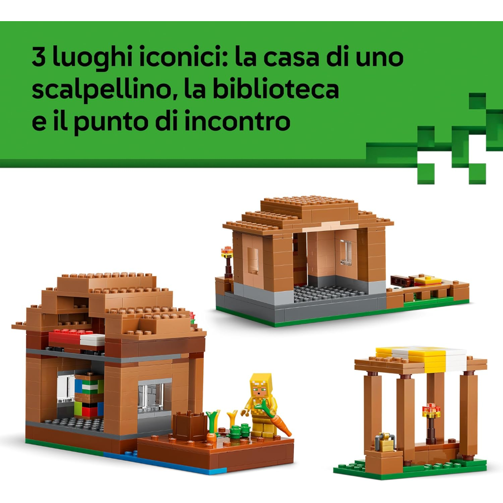 LEGO MINECRAFT - Attacco al villaggio dell'Evoker 21596