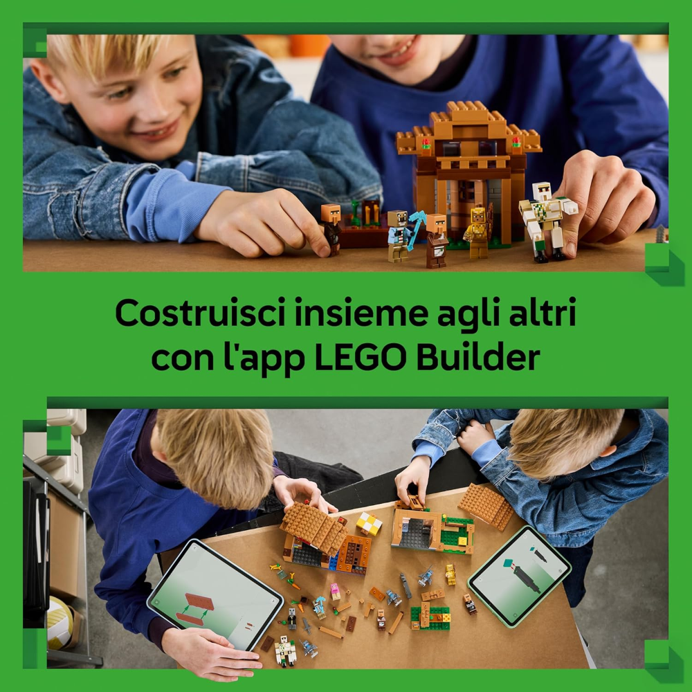 LEGO MINECRAFT - Attacco al villaggio dell'Evoker 21596