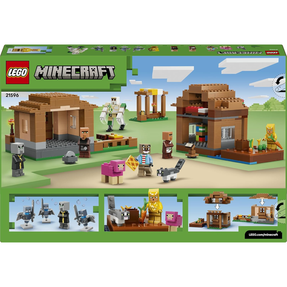 LEGO MINECRAFT - Attacco al villaggio dell'Evoker 21596