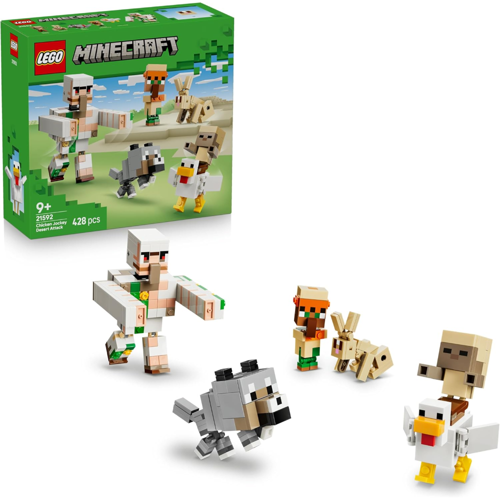 LEGO MINECRAFT - Attacco del Chicken Jockey nel deserto 21592