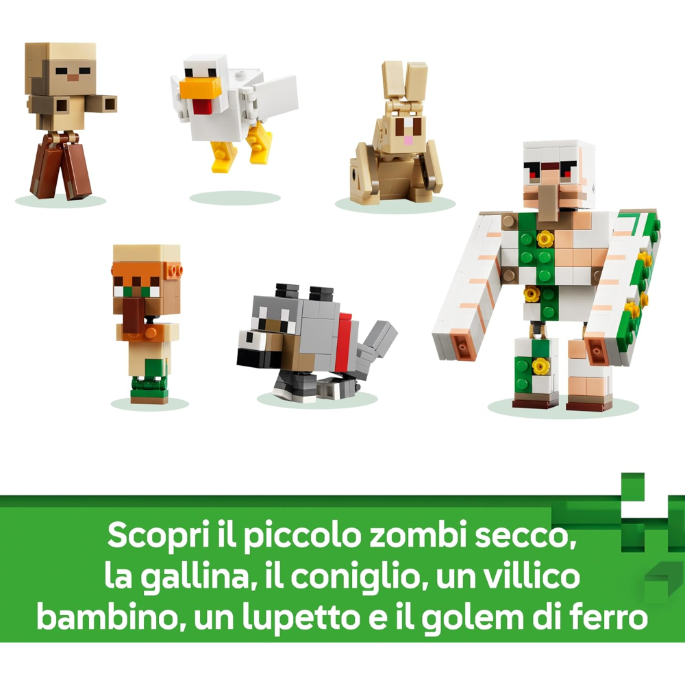 LEGO MINECRAFT - Attacco del Chicken Jockey nel deserto 21592