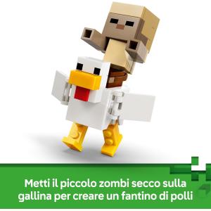 LEGO MINECRAFT - Attacco del Chicken Jockey nel deserto 21592