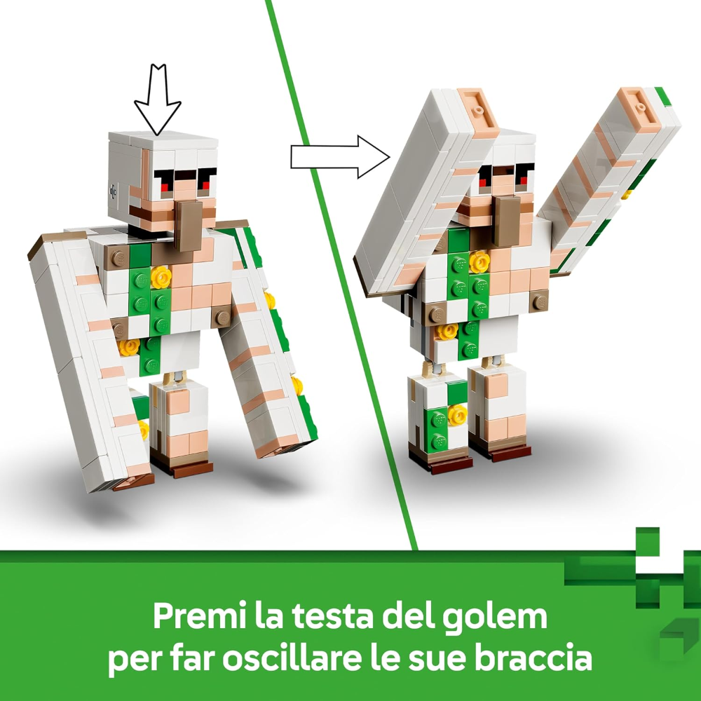 LEGO MINECRAFT - Attacco del Chicken Jockey nel deserto 21592