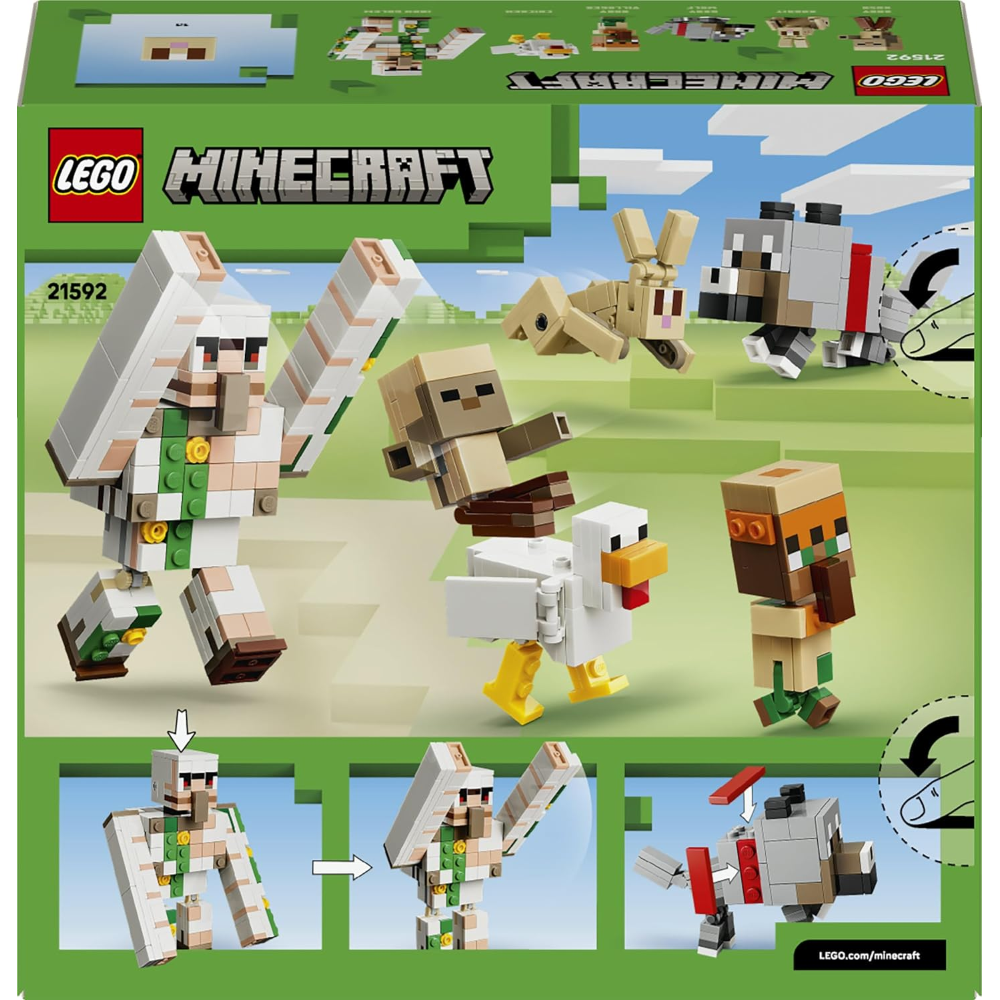 LEGO MINECRAFT - Attacco del Chicken Jockey nel deserto 21592