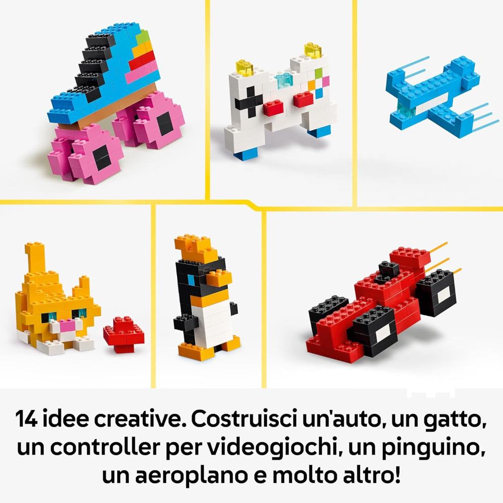 LEGO CLASSIC - Mattoncini colorati creativi 11045