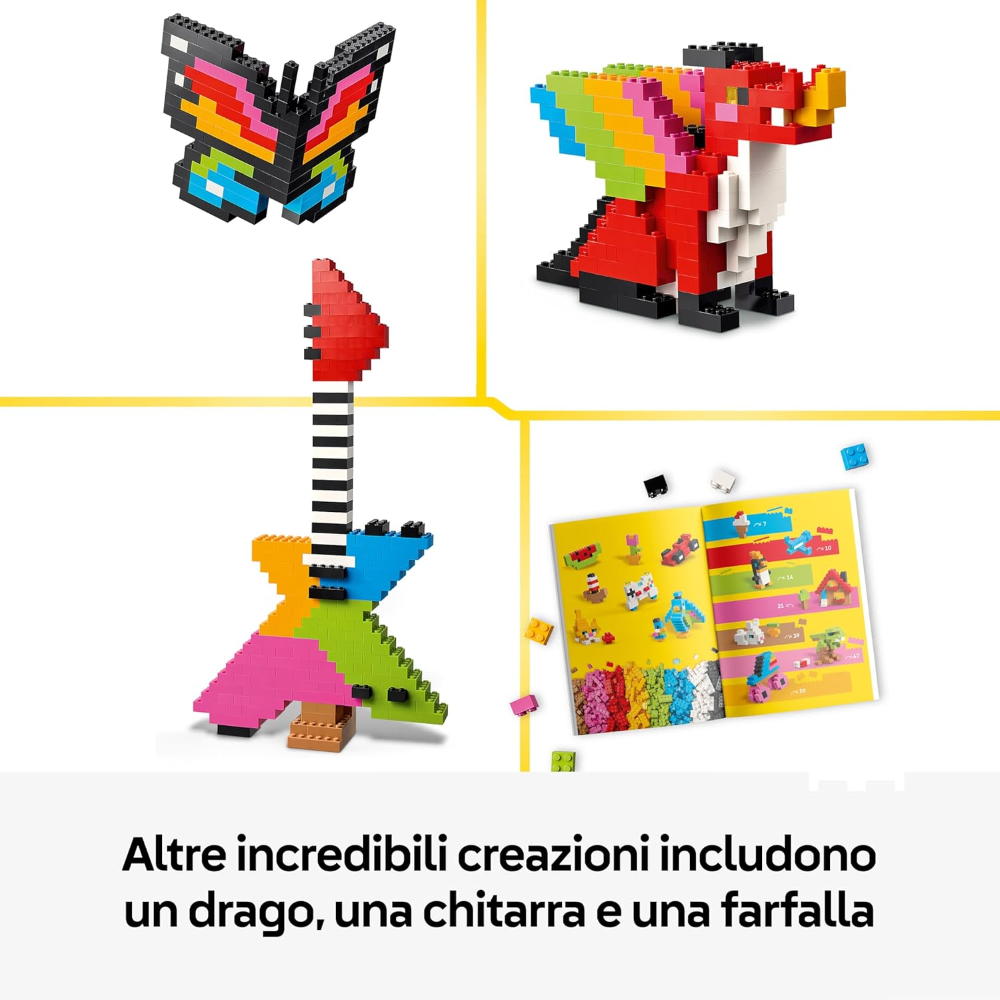 LEGO CLASSIC - Mattoncini colorati creativi 11045