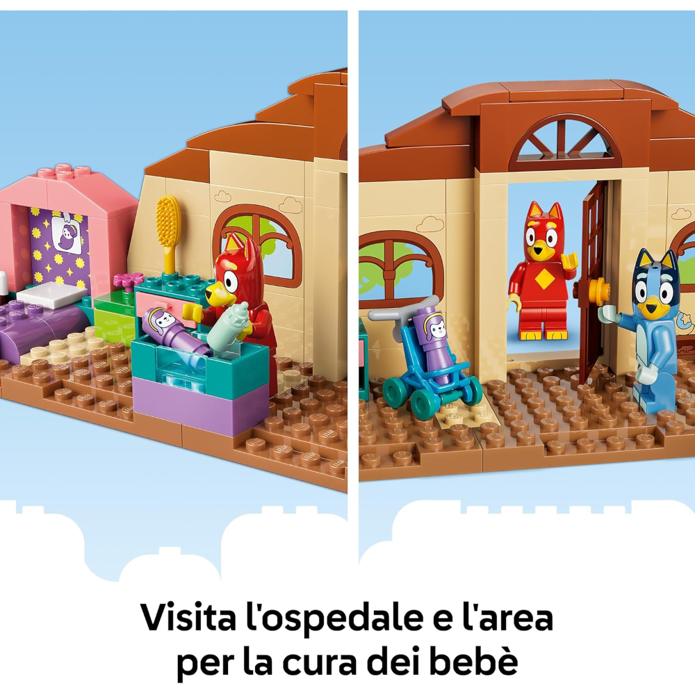 LEGO BLUEY - A scuola con Rusty e Bluey 11221