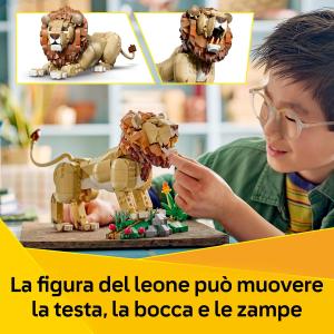 LEGO CREATOR - Animali selvatici: Leone Maestoso 31386