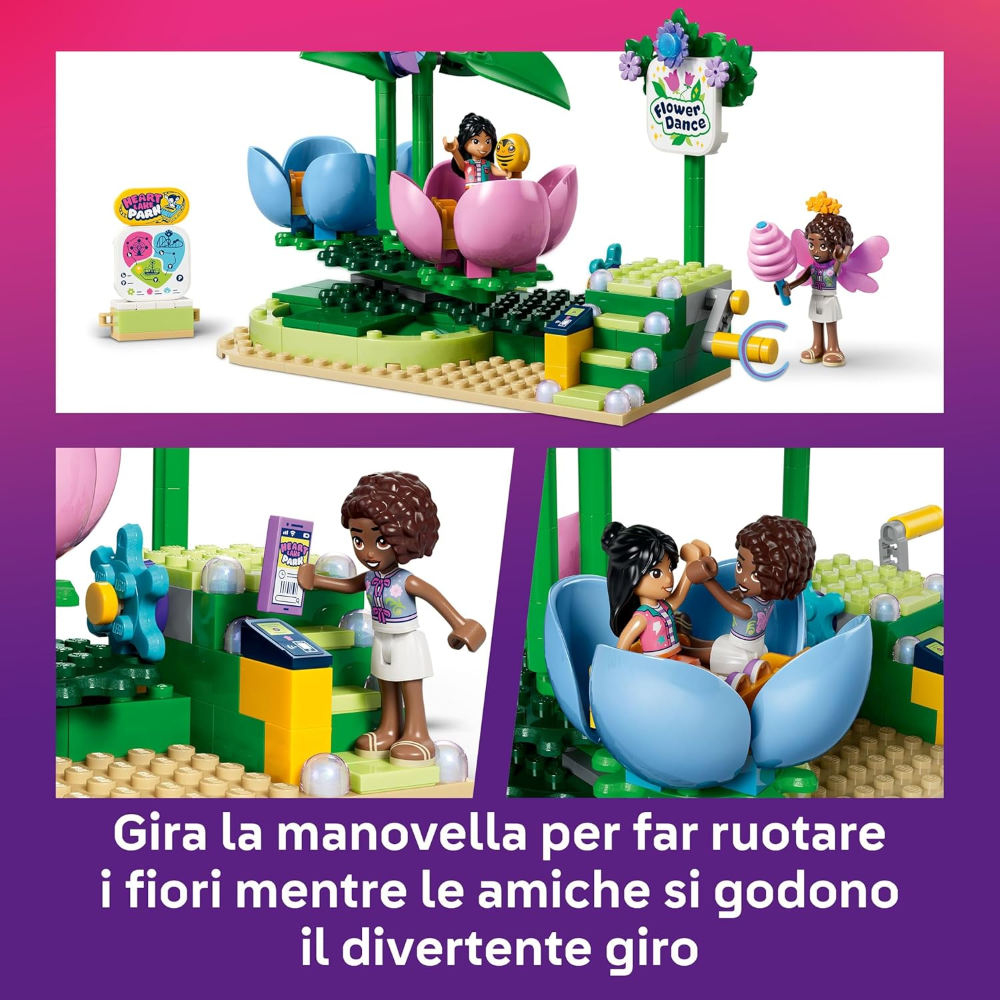 LEGO FRIENDS - Giostra delle tazze da tè Floreali 42702
