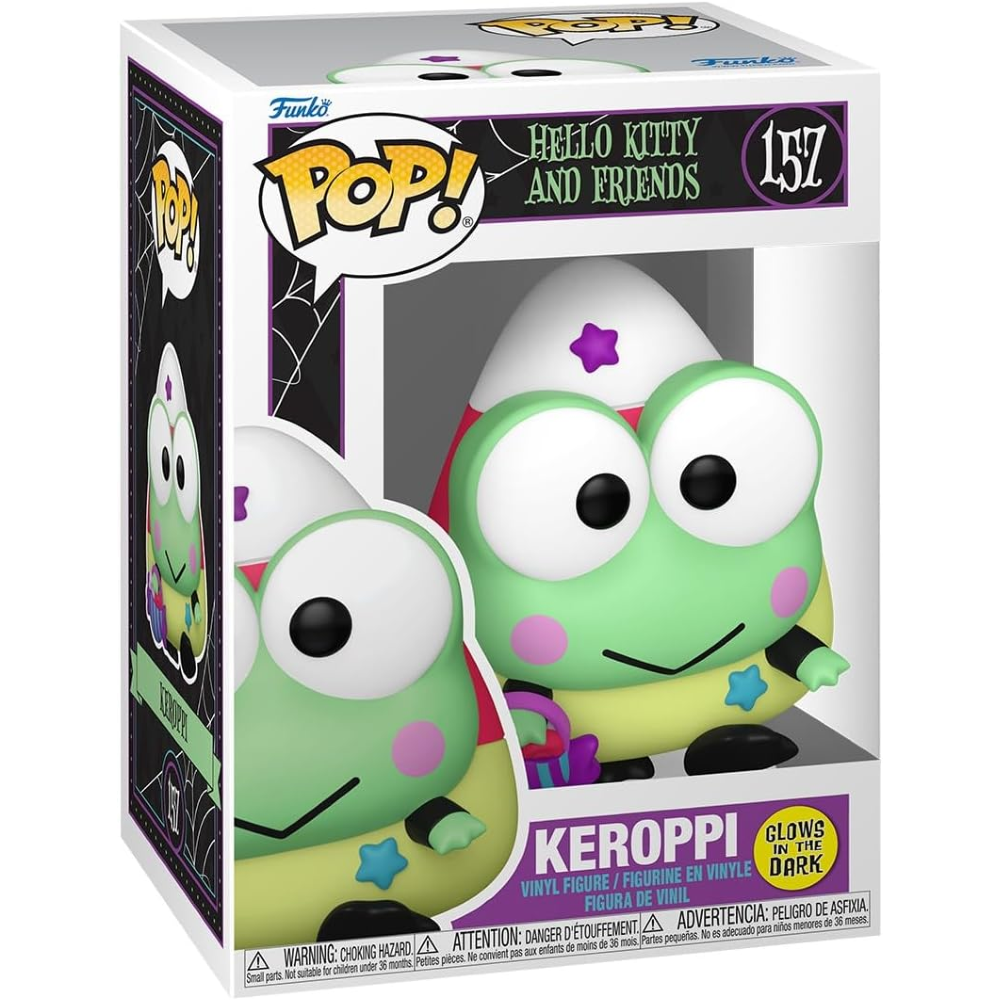 FUNKO POP SANRIO:HELLO KITTY - VINYL FIGURE 157 KEROPPI (SPOOKY) (GW) 9CM 94577