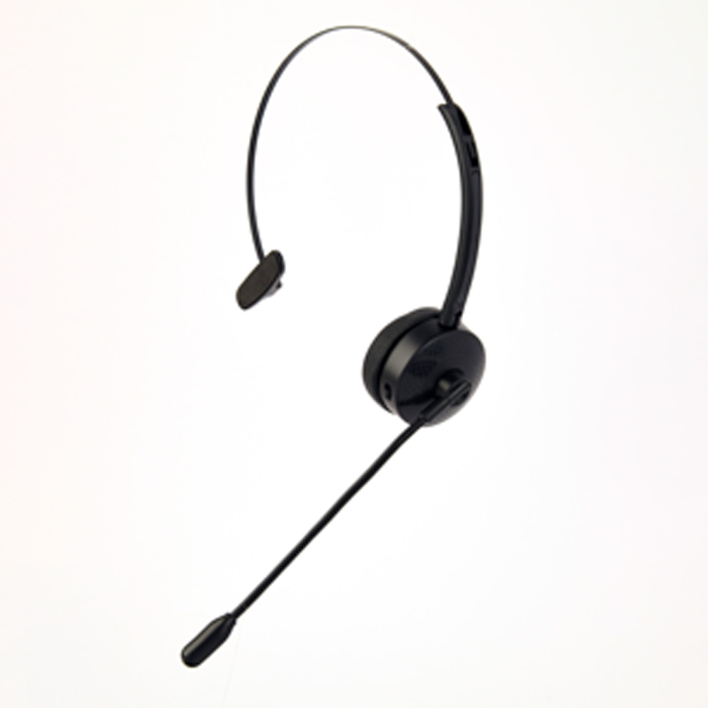 TECHMADE GEMBIRD BT CUFFIA WIRELESS DA CALL CENTER, MONO, NERA