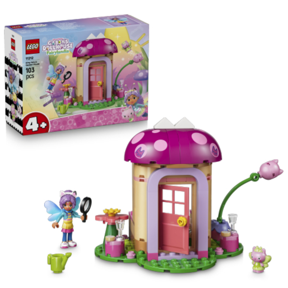PREORDINE LEGO Gabby's Dollhouse - Casa del Giardino della Fata Gattina 11212 *AGOSTO