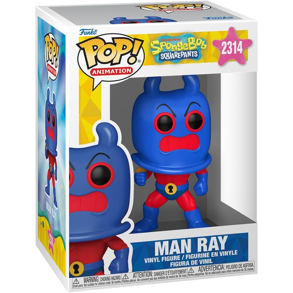 FUNKO POP SPONGEBOB S5 - VINYL FIGURE 2314 MAN RAY 9CM 90364 