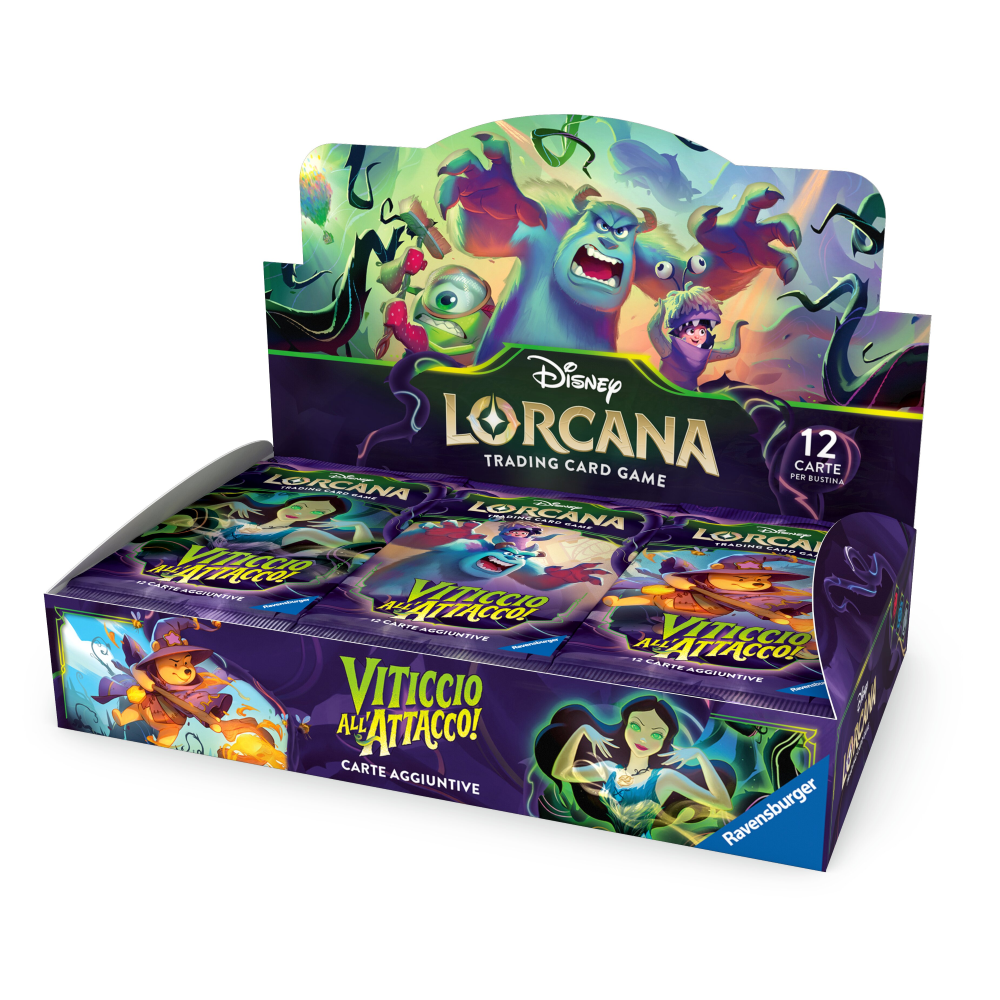 LORCANA - BOX 24 BUSTE S13 - Viticcio all'attacco Booster Pack Display ITA 17/07/2026 