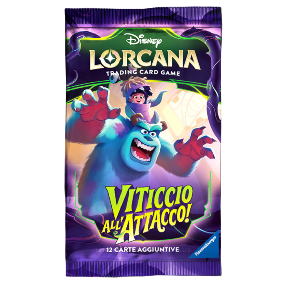 LORCANA - BOX 24 BUSTE S13 - Viticcio all'attacco Booster Pack Display ITA 17/07/2026 