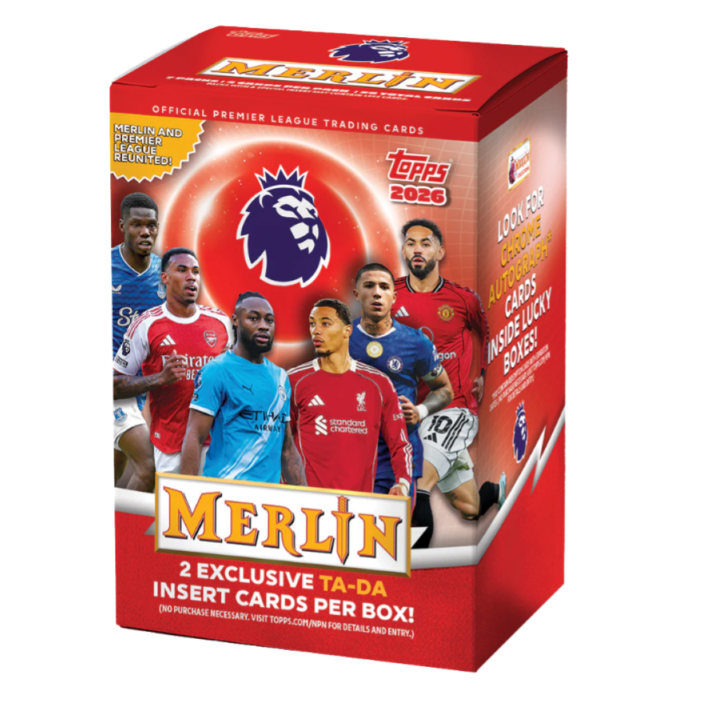 TOPPS - Premier League Merlin 2026 - Value Box (MAX 4 PER STORE) 11/06/2026 