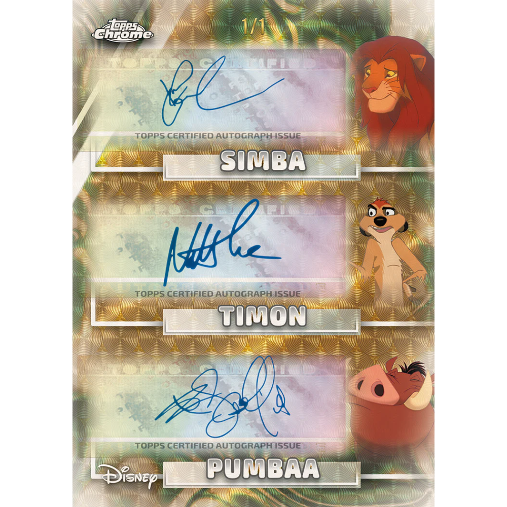 TOPPS - CHROME DISNEY 2026 MEGA BOX (MAX 10 PER STORE) 17/06/2026 