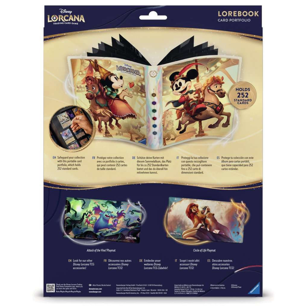 LORCANA - Disney Portfolio - TOPOLINO E MINNIE DI LEGGENDE 17/07/2026 (SCAD.17/06/2026)