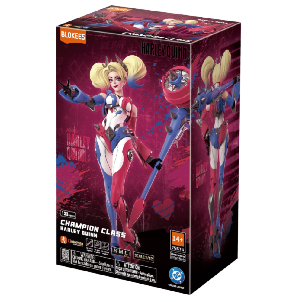 Blokees - DC - Champion Class 04 - 75674 Harley Quinn Model Kit 