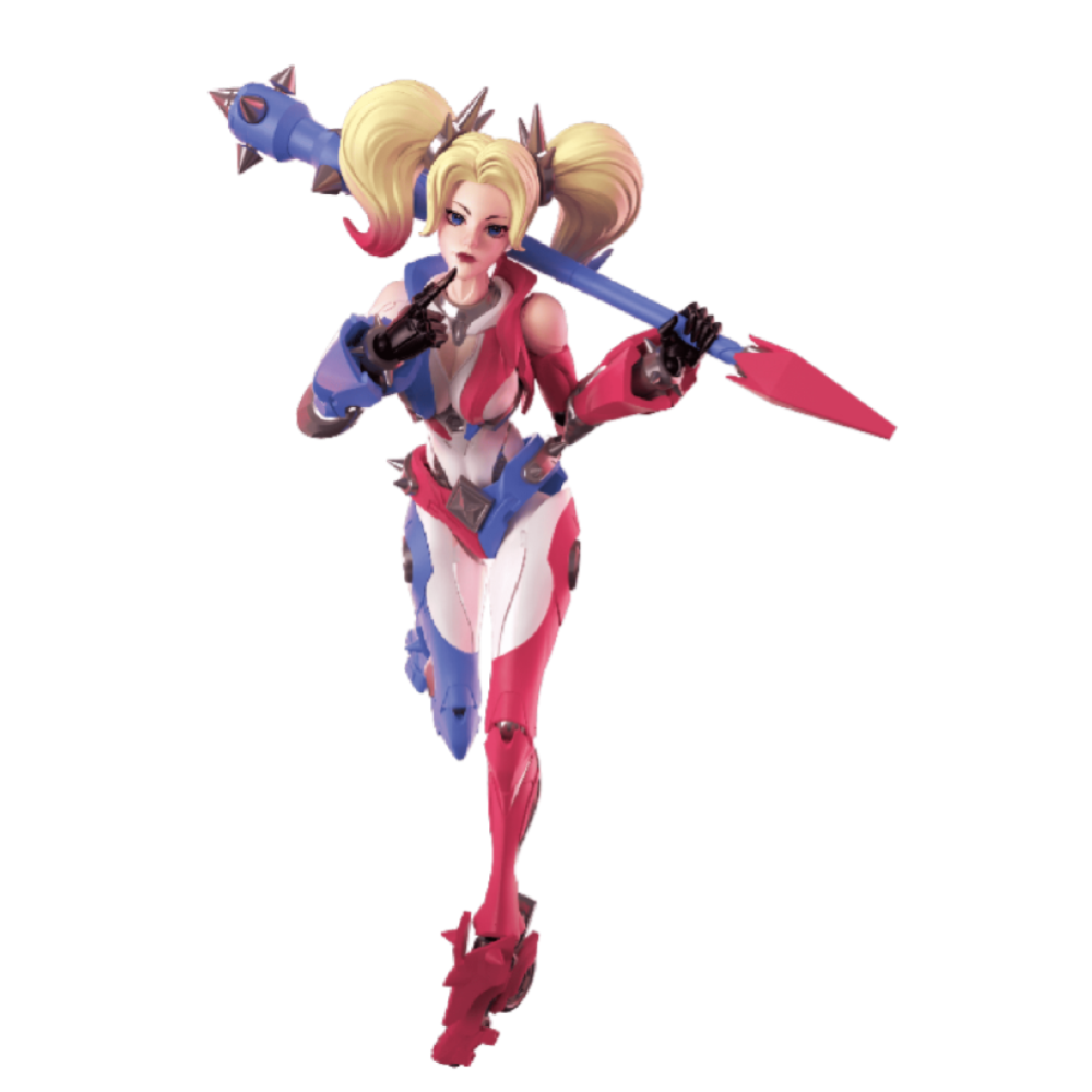 Blokees - DC - Champion Class 04 - 75674 Harley Quinn Model Kit 