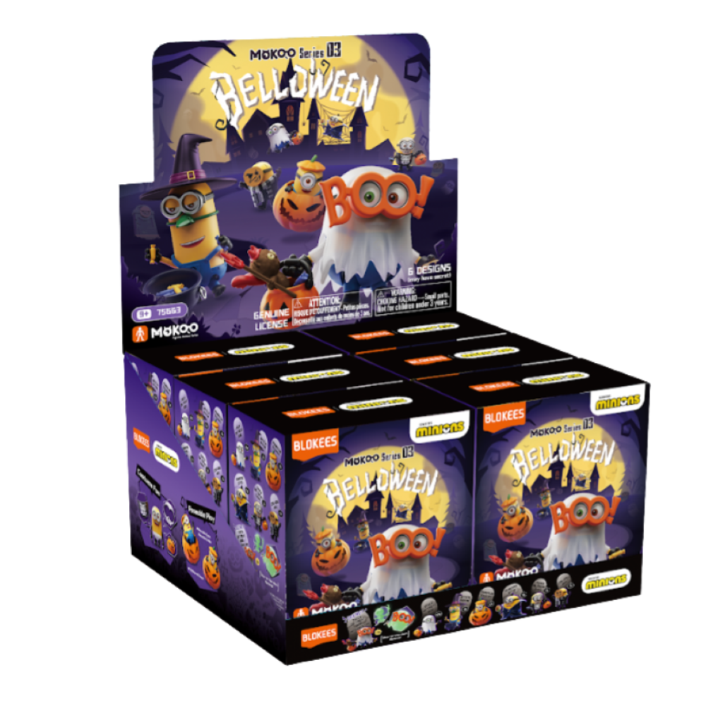 Blokees - Minions Blind Box - Mokoo Series 03 - 75663 Belloween CASE OF 6 