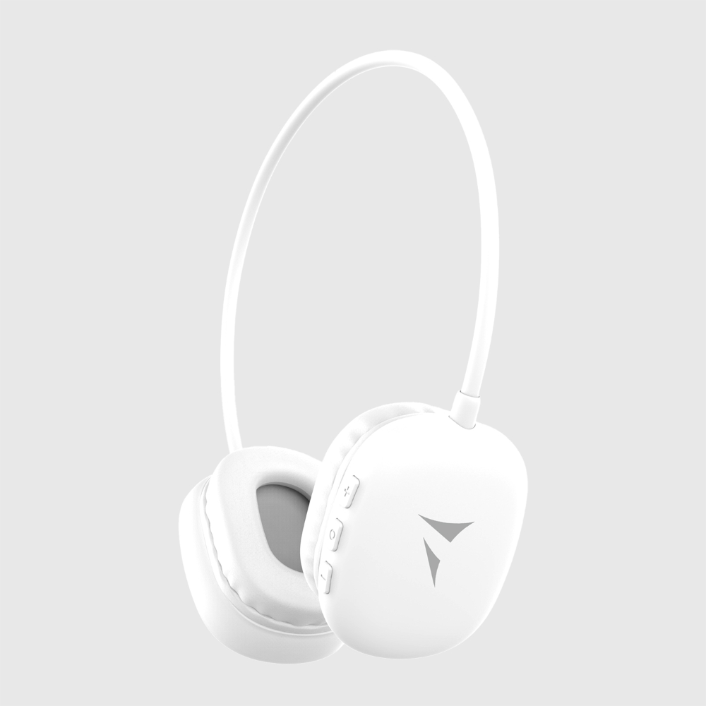 TECHMADE CUFFIE WIRELESS COLORE BIANCO