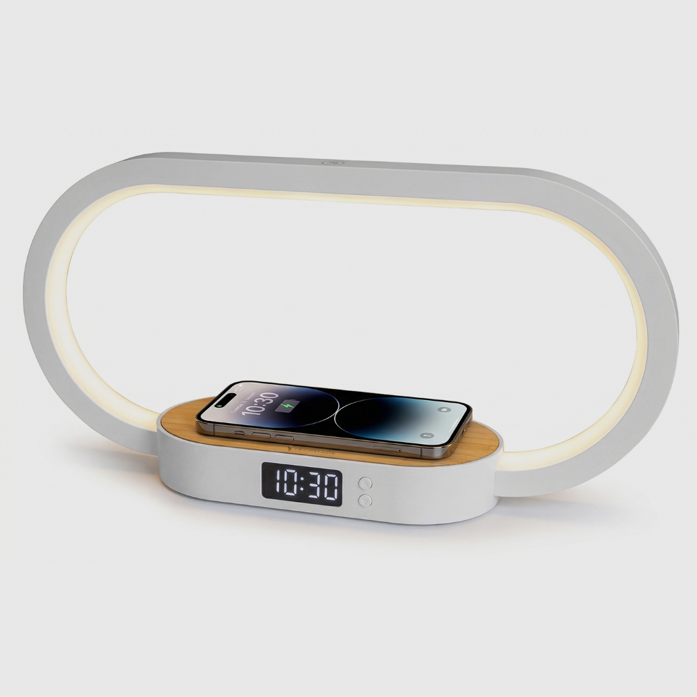 TECHMADE OROLOGIO DIGITALE RICARICA WIRELESS 15W BAMBO