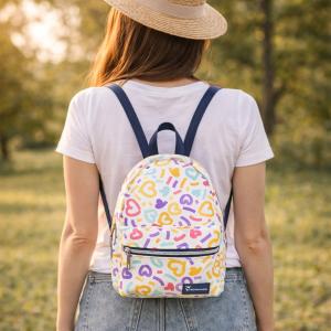 TECHMADE ZAINO LOVE KIDS BLU CON TRACKER (NON INCLUSO)