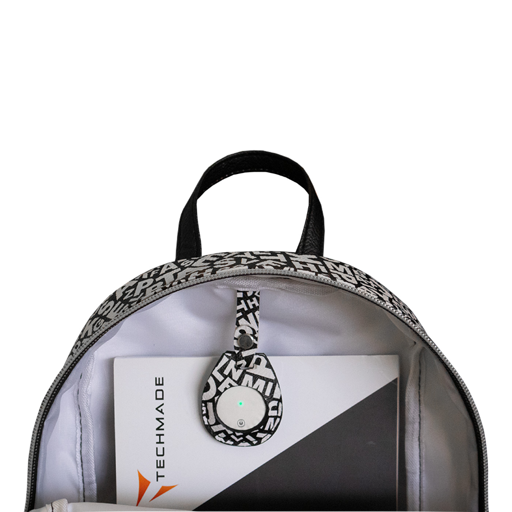 TECHMADE ZAINO LOVE KIDS WRITE NERO CON TRACKER (NON INCLUSO)