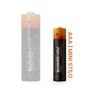 TECHMADE BATTERIA MINISTILO ALCALINE AAA TM-LR03 PACK DA 4