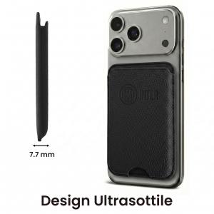TECHMADE WALLET PORTACARTE MAGNETICO INTER CLASSIC BLACK