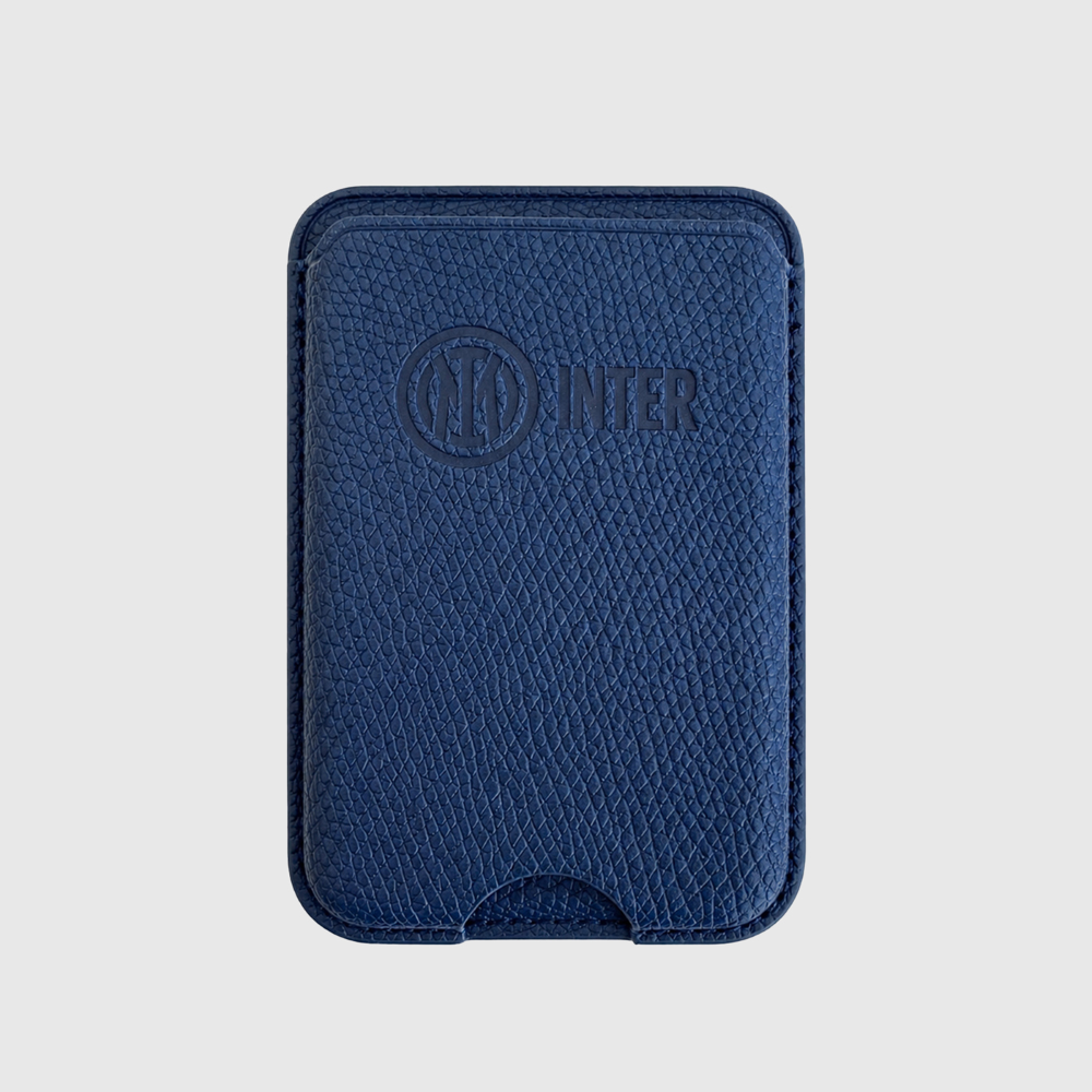 TECHMADE WALLET PORTACARTE MAGNETICO INTER CLASSIC BLUE