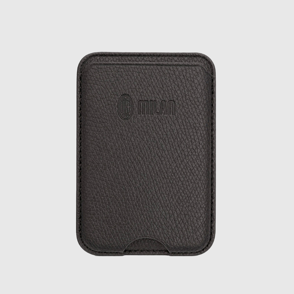 TECHMADE WALLET PORTACARTE MAGNETICO MILAN CLASSIC BLACK