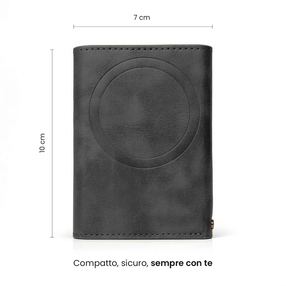 TECHMADE SMART WALLET PORTACARTE BASIC BLACK