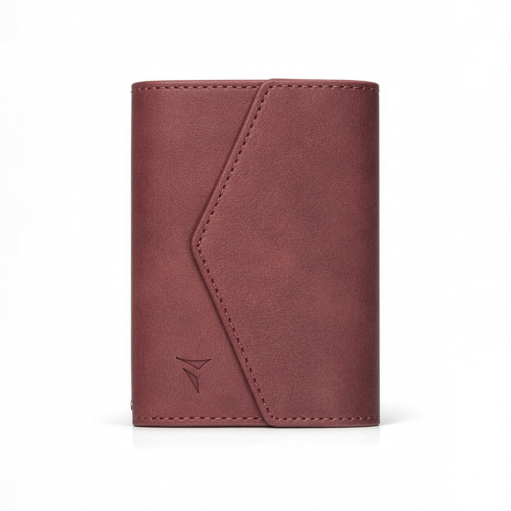 TECHMADE SMART WALLET PORTACARTEDARK RED