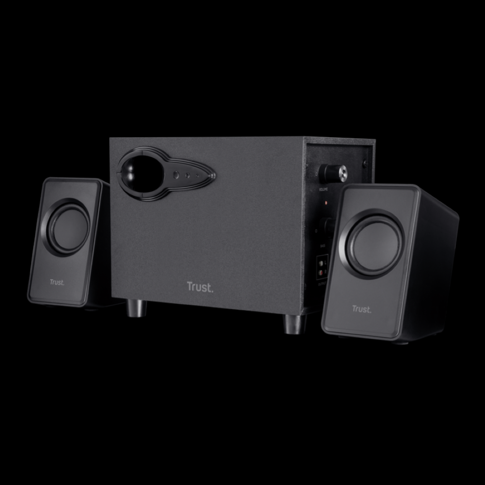 TRUST SPEAKER CON SUBWOOFER 2.1 - AVORA - Set altoparlanti con subwoofer 2.1 USB