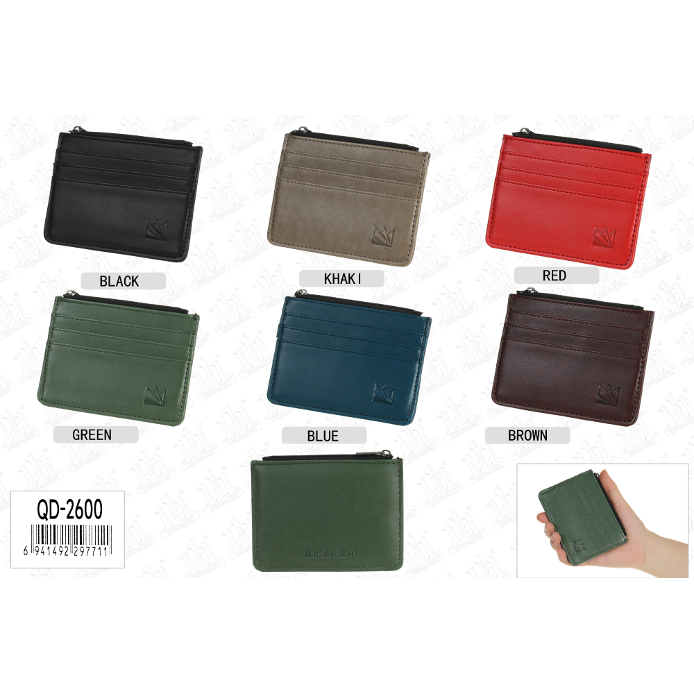 111 - PORTAFOGLIO COLORE ASSORTITO QD-2600