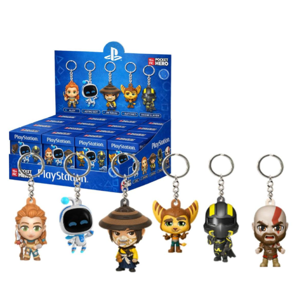 YuMe Blind Box - Pocket Hero - Sony PlayStation Series 1 - PDQ (12 Units) 11378 *AGOSTO