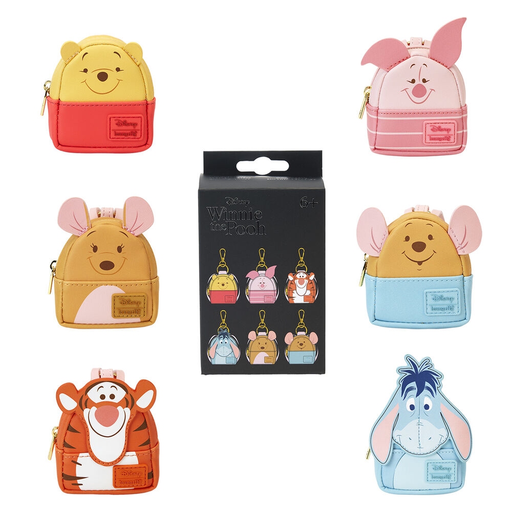  Loungefly - Winnie The Pooh MYSTERY BOX MINI BACKPACKS BAG CHARM-EA